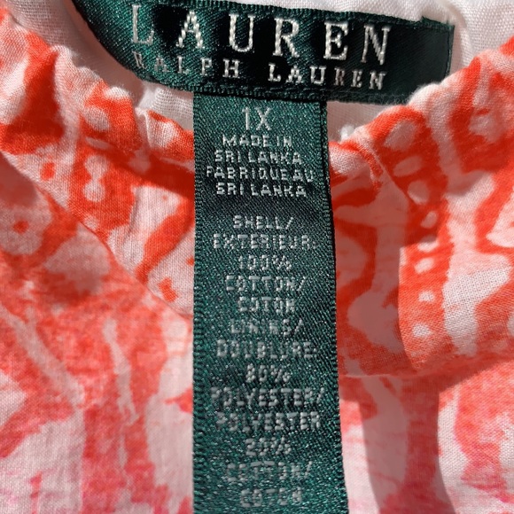 Ralph Lauren 1X cotton lined skirt. NWT!! T-2 - Picture 4 of 4